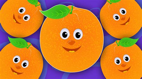 Five Little Oranges Kids Rhymes Nursery Rhymes Baby Songs Youtube