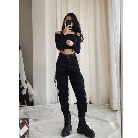 Buy Paila Side Pocket Cargo Pants Yesstyle Bad Girl Outfits Swag
