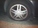 Pictures of Flat Tire