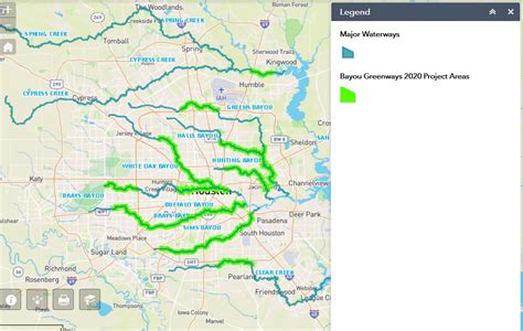 Houston Bayou System Including Buffalo Maps And Photos