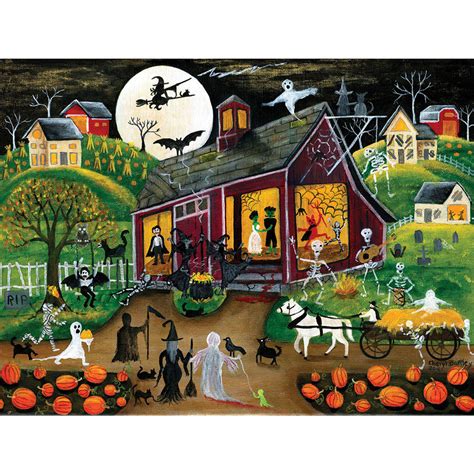 550 piece puzzles wide selection of 500 and 550 piece jigsaw puzzles by artists including howard robinson's selfies, jane wooster scott, thaneeya mcardle and many more. Ho Down Barn Dance 500 Piece Jigsaw Puzzle | Spilsbury
