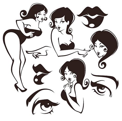 Classic Pin Up Poses Illustrations Royalty Free Vector Graphics And Clip Art Istock