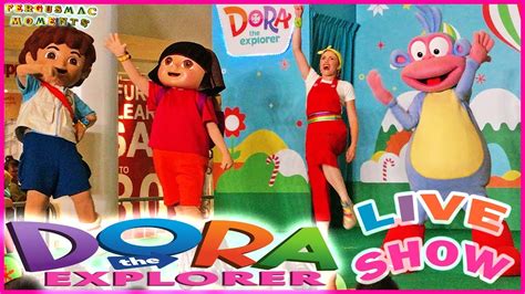 Dora The Explorer Live Show Join The Adventure With Boots Diego And Santa Youtube