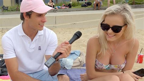 Beach Girls On Size Street Interviews Adrian Gee Youtube