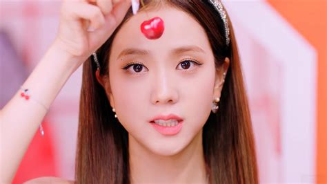 Blackpink Kpop Girls Ice Cream Jisoo Kim Ji Soo Cherry Hd Phone Wallpaper Rare Gallery