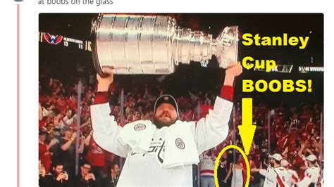 Watch Stanley Cup Boobs Against The Glass
