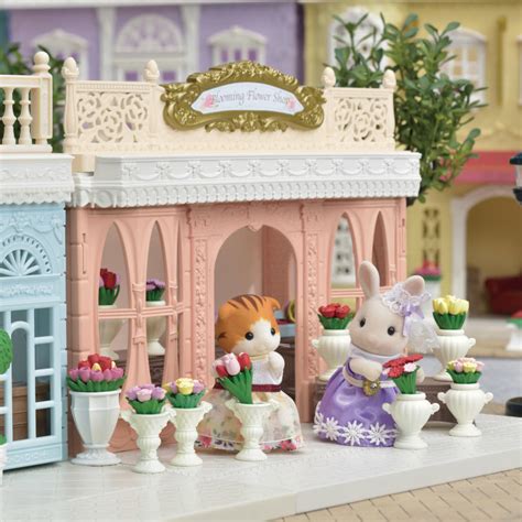 Calico Critters Blooming Flower Shop Set Toy Joy