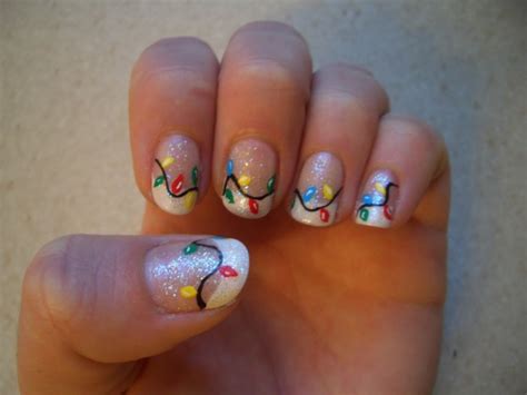 Easy Christmas nail art for kids