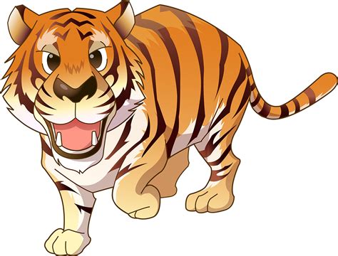 Cartoon Animal Tiger