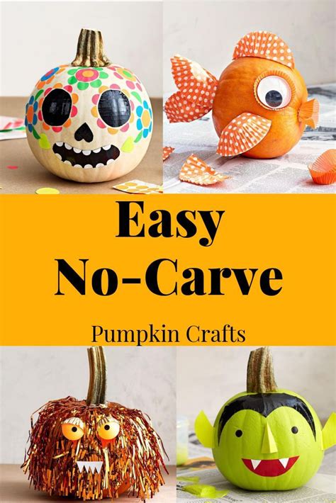 28 Cute Pumpkin Decorating Ideas Without Carving Ideas In 2021 This