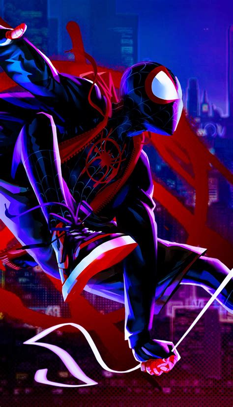 Miles Morales Ultimate Spider Man Into The Spider Verse Spiderman