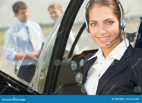 Commercial Pilot Stock Photo Image Of Business Call 2964386