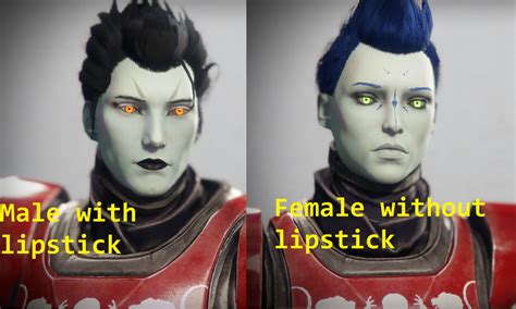 Turns Out Male Awoken With Lipstick Looks Like A Butch Woman Rdestiny2