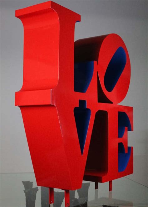 Robert Indiana 1928 2018 American Pop Art Love Sculpture