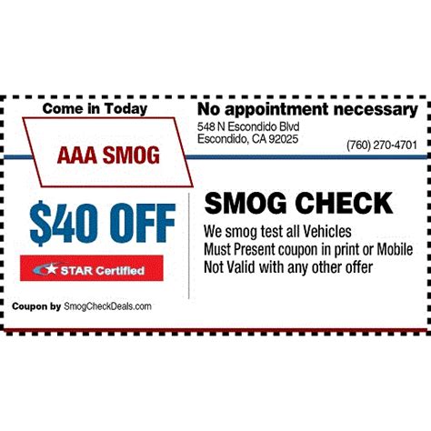 Speedy auto repair and smog has been providing top quality auto repair and maintenance services in san diego, california since 1995. AA Smog Check Coupons near me in Escondido, CA 92025 ...