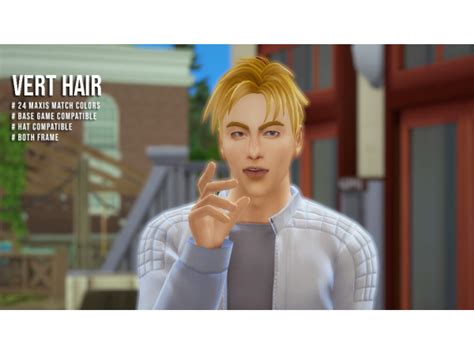 Vert Hair By Megukiru The Sims 4 Download