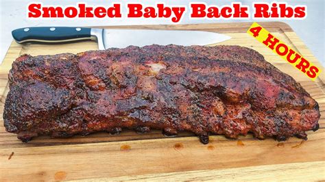 Smoked Baby Back Ribs In The Pit Boss Vertical Pellet Smoker Bbq