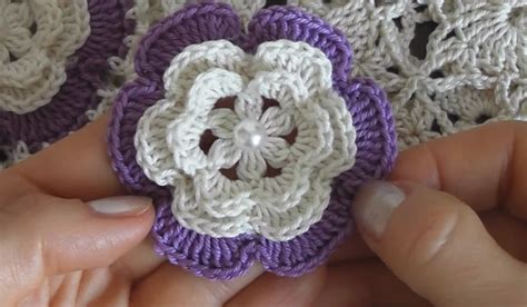 Crochet Flower Tutorial Very Easy - Crochet Ideas