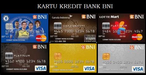Cara Dan Contoh Surat Pernyataan Kenaikan Limit Kartu Kredit Bank BNI