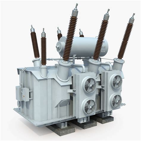 3d Power Transformer Model