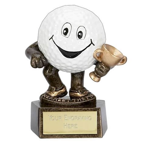 Novelty Golf Ball Nearest The Pin Trophy Awards Trophies Supplier