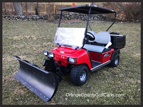Golf Cart Snow Plows And Kits