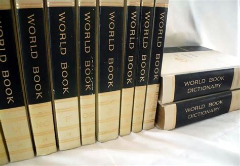 Look It Up Encyclopedias In The 80s World Book Encyclopedia My