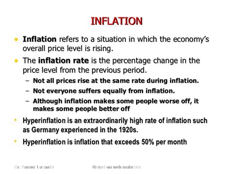 Let's use the consumer price index as an example. How to measure inflation rate