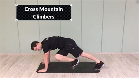 Cross Mountain Climbers Nemea Coaching Exercise Library Youtube