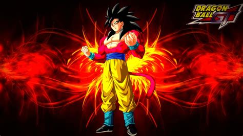 The story takes place during the black star dragon balls and baby story arcs of the anime. Dragon Ball GT Wallpaper with Son Goku Super Saiya 4 ...