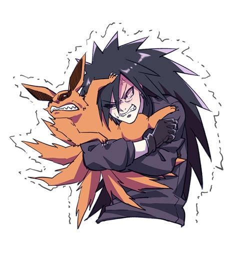 Madara ⚪ Kyubi Madara Uchiha Naruto Shippuden Anime Naruto Sasuke