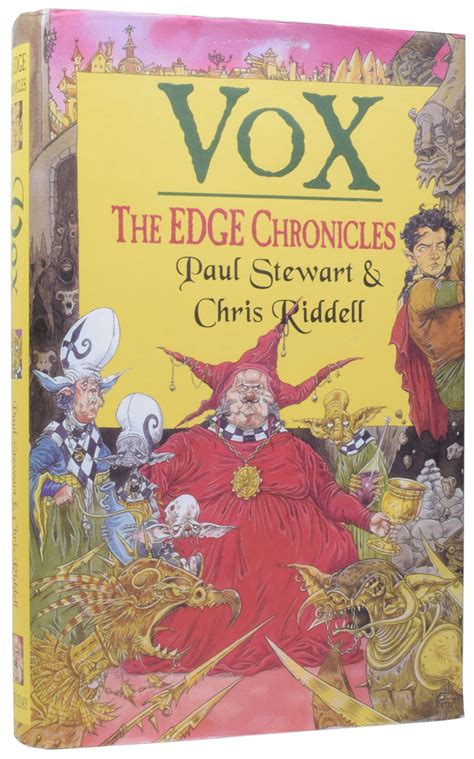 The Edge Chronicles Vox By Riddell Chris And Stewart Paul 2003