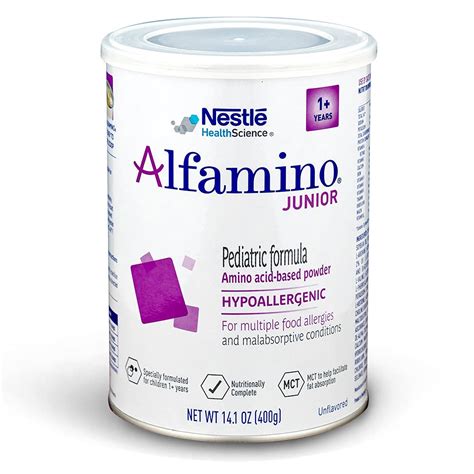 Buy Alfamino Junior Amino Based Pediatric Formula Unflavored 141 Oz