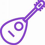 Icon Mandolin Musical Instrument Icons Instruments Svg