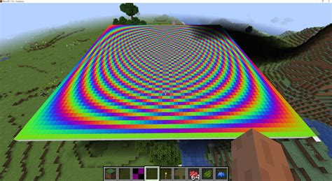 I See Your Rainbow Carpet And Raise You Mine Rminecraft