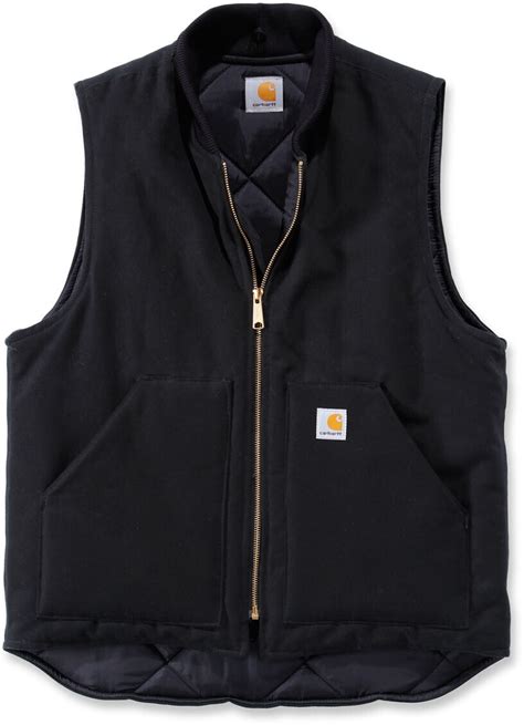 Buy Carhartt Duck Vest Arctic Quilt Lined Black From £6799 Today