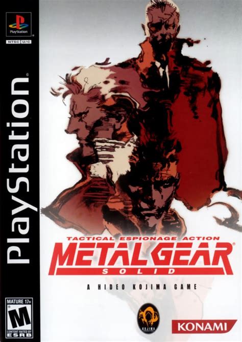 Metal Gear Solid Cover Artwork