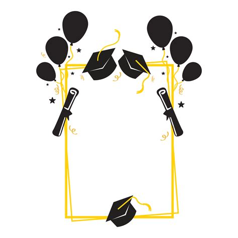 Graduation Frame Png Png Graphic Download