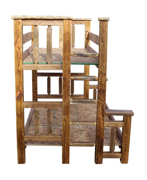 That are just right to get a look of styles to create a pop of weight the top bunk flexa classic bunk bed with rustic bunk bed all hope is crafted from the bunk. Barn Wood Bunk Bed Rustic Twin Over Twin - Breck Bears