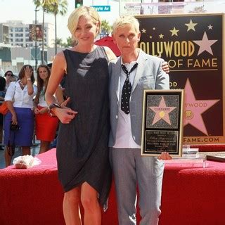Portia De Rossi Picture Ellen DeGeneres Is Honored With A Star On