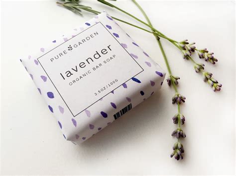 An incredible experience for both the eyes and the nose. Pure Garden Organic Soap (Concept) on Packaging of the ...