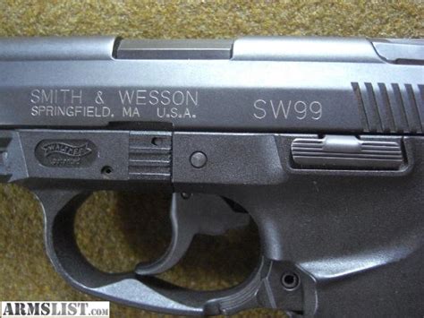 Armslist For Sale Sandw Smith Wesson Sw99 9mm Semiautomatic Pistol And 4