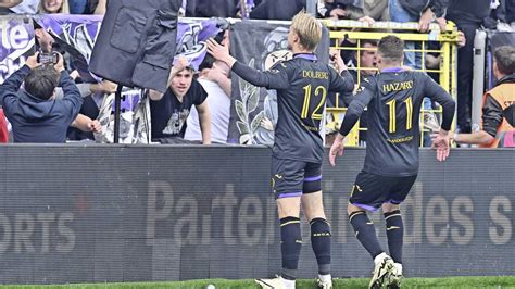 Kasper Dolberg Draagt Goal Op Aan Receptioniste Van Anderlecht