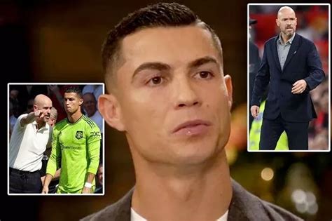 Cristiano Ronaldo Claims Erik Ten Hag Provoked Him In Man Utd