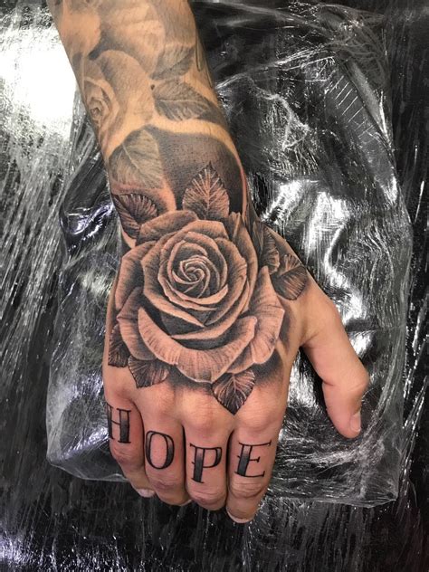 Hand Rose Tattoo Meaning Design Talk