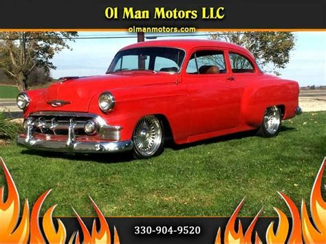 1953 Chevrolet 210 Classic Car Street Rod Hot Rod 550 Miles Red 402
