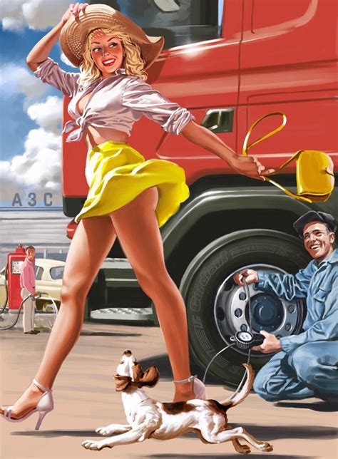 Fun And Flirty Images From The Merging Of Soviet Social Posters With American Pin Up Art