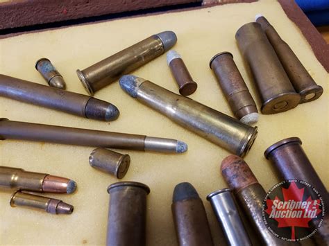 Ammo Antique Cartridge Collection Rare From 1800s Rimfire