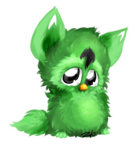 Furby Boom Green By Krikdushi On Deviantart