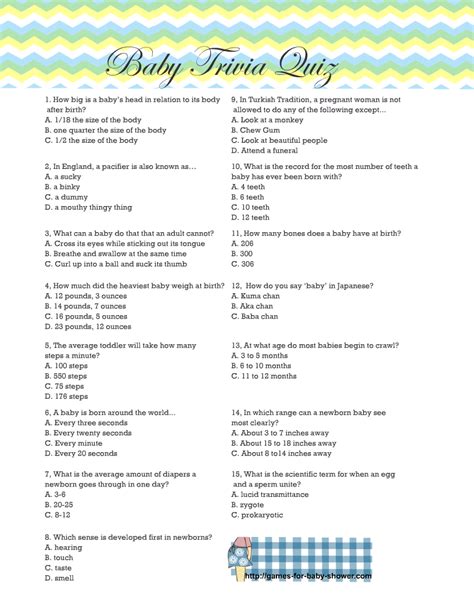 tv moms trivia questions and answers printable